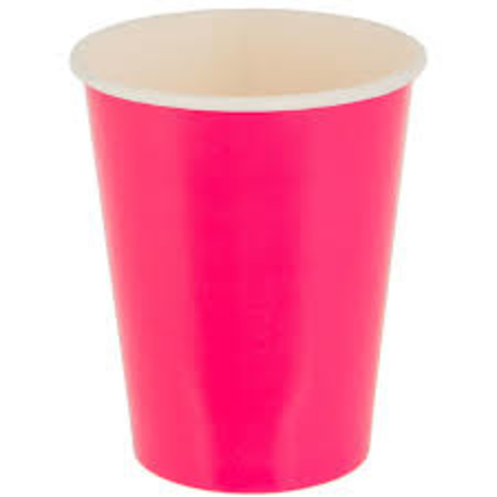 Hot Pink 9 oz. Paper Cups, 20 ct