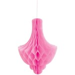 Hot Pink Chandelier Tissue Paper Decoration