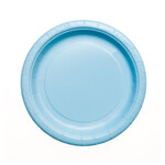 Light blue plates 5”