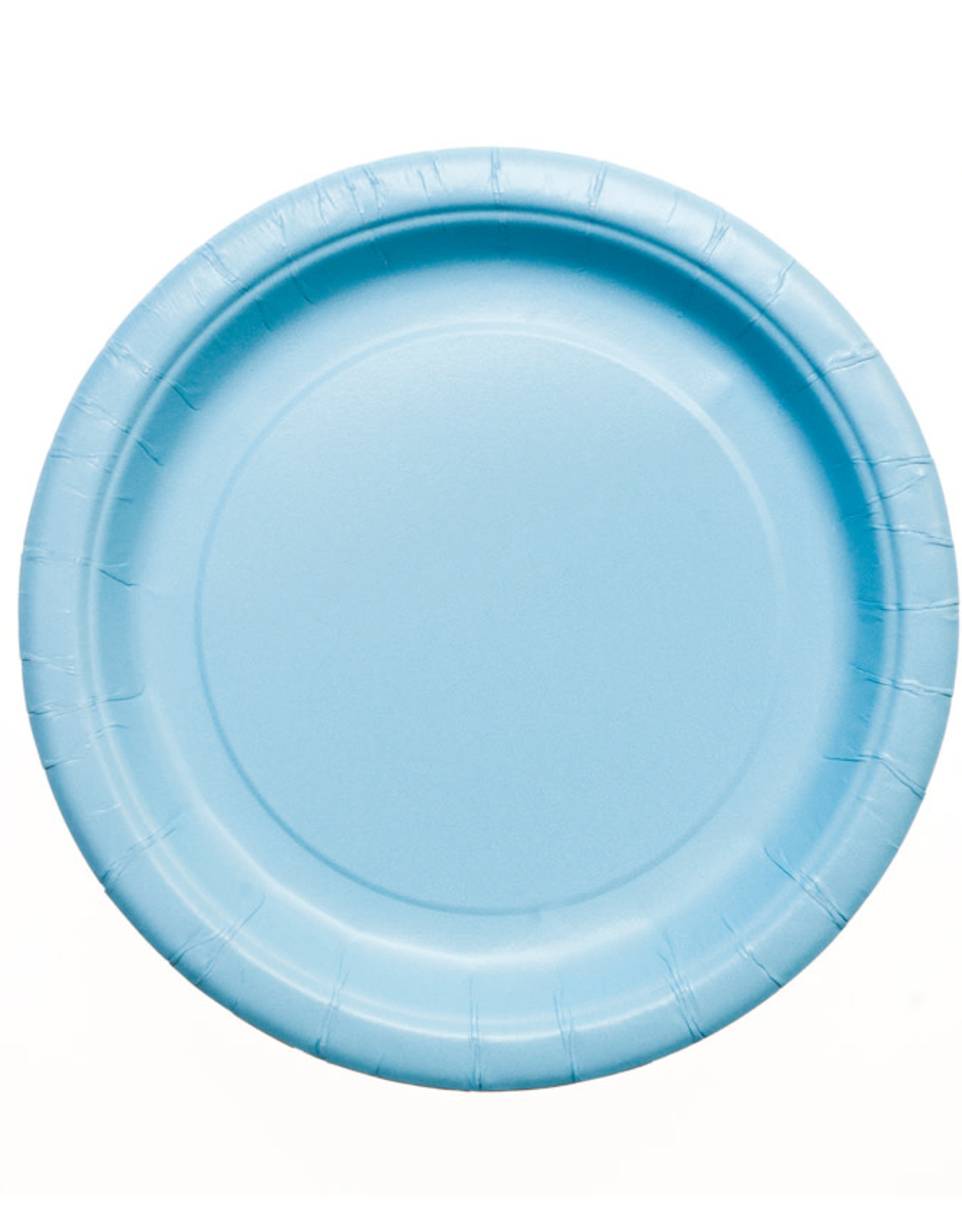 Light blue plates 5”