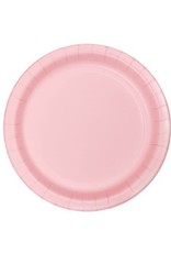 Light pink plates 5”