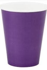 New Purple Paper Cups 9oz