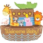Noah's Ark Welcome Baby Foil Balloon