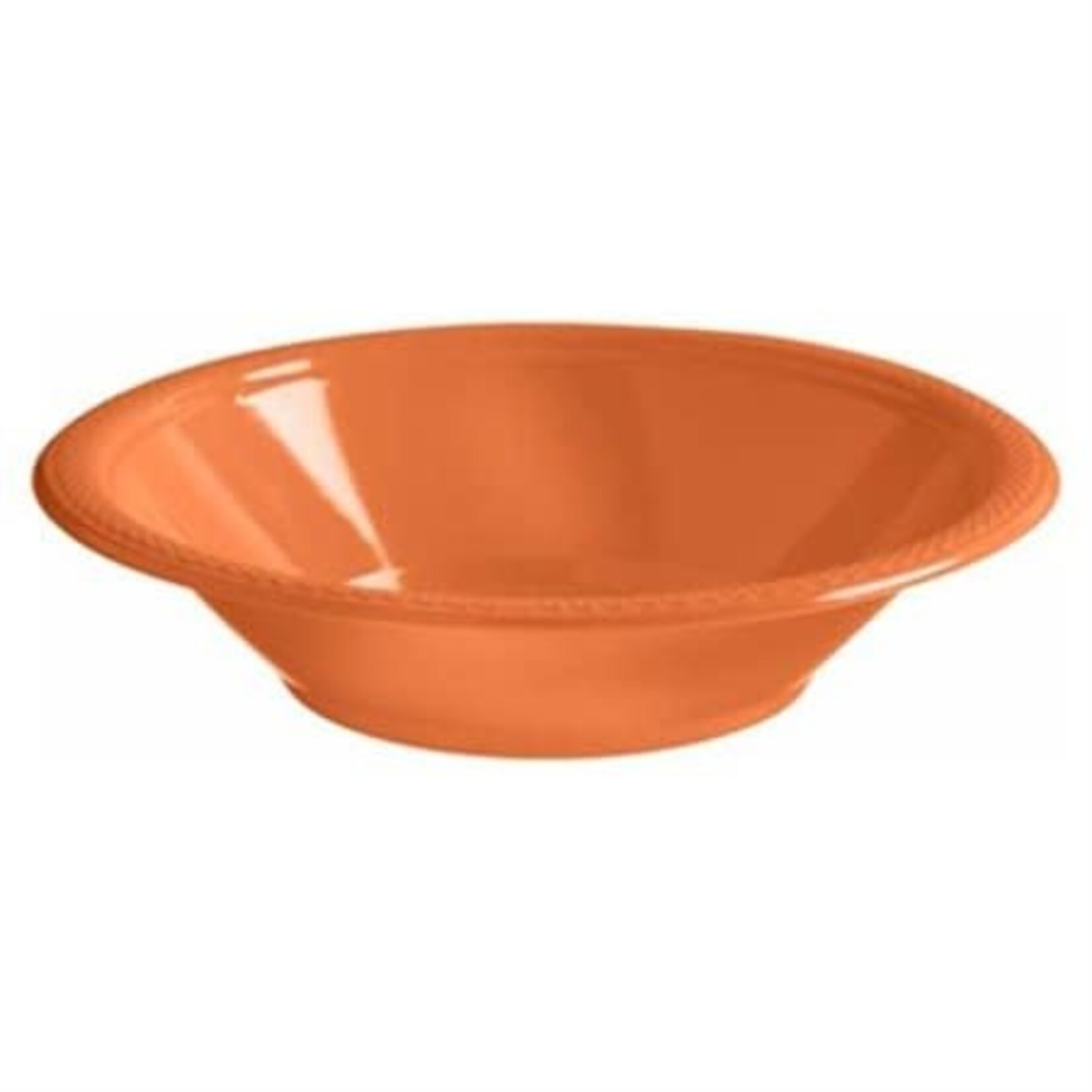 Orange Peel 12 oz Plastic Bowls