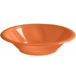Orange Peel 12 oz Plastic Bowls