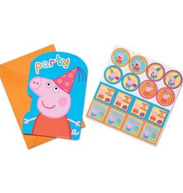 Peppa Pig Birthday Party Invitations