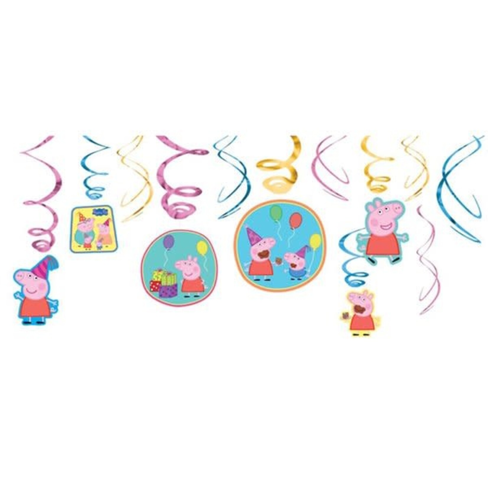 Peppa Pig Hanging Swirl Value Pack