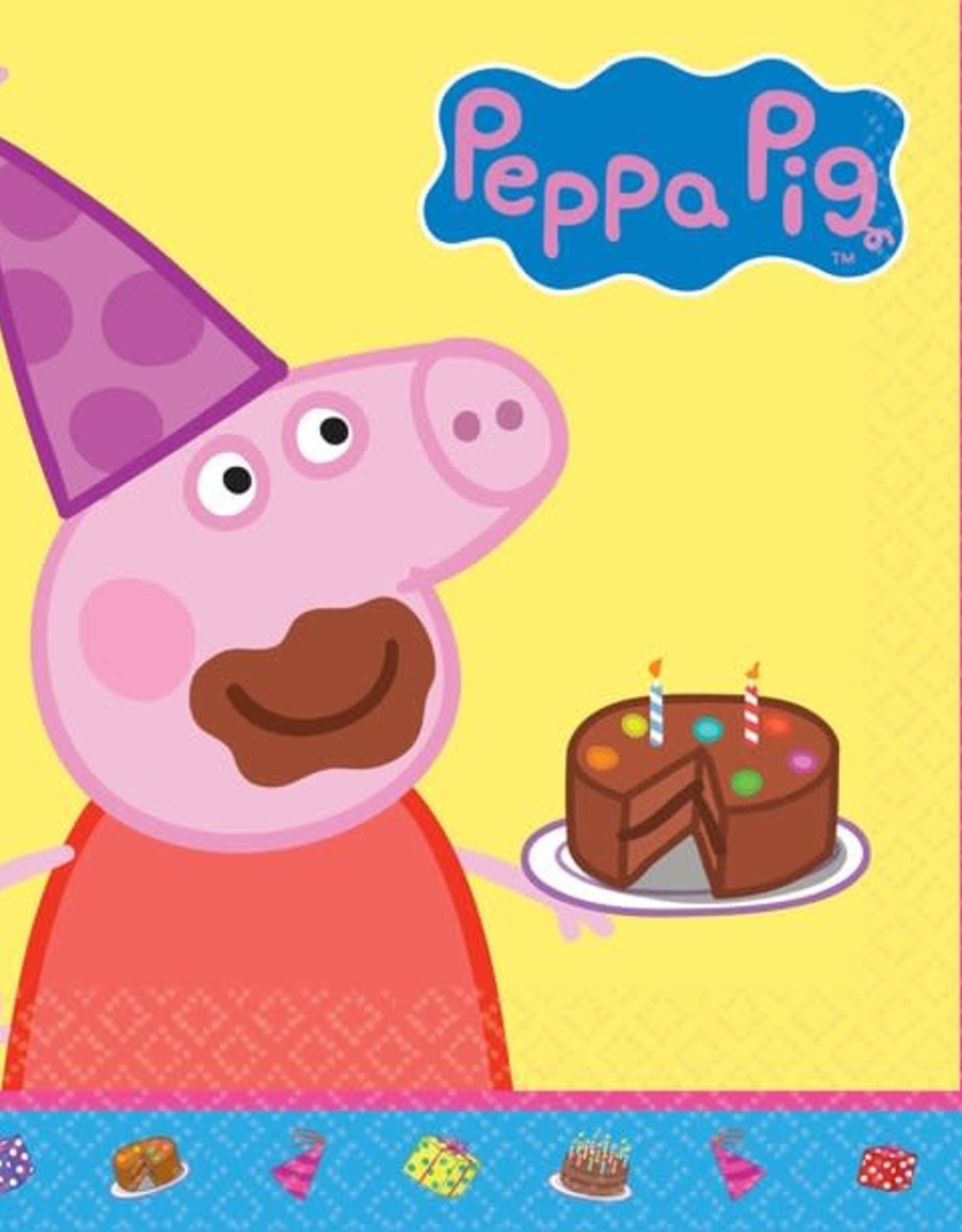 Peppa Pig Lunch Napkins