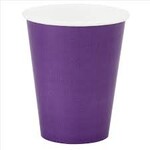 Purple Paper Cups 20 Ct.  9 Oz.