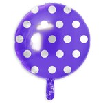 Purple/White Dot