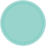 robins egg blue large lunch plates