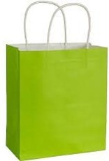 Small Green Paper Gift Bags