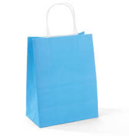 Small Light Blue Gift Bag