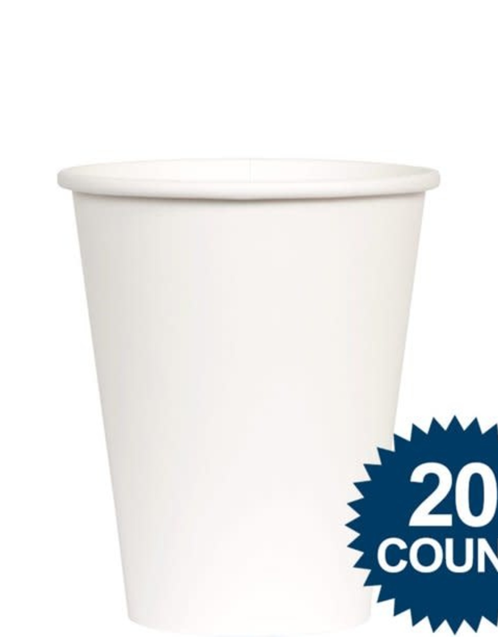 White 9 Oz. Paper Cups,