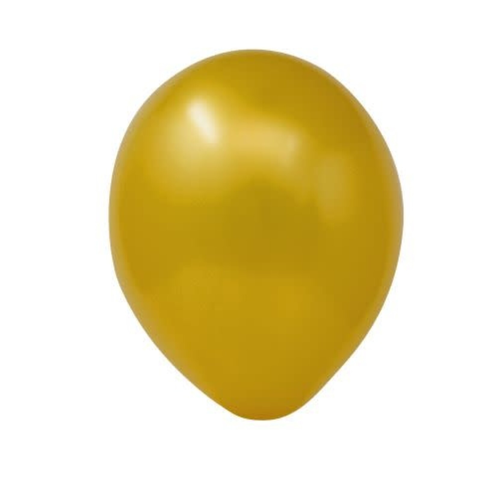 Wallys party factory 5'' Metallic Gold Latex Balloons 50ct