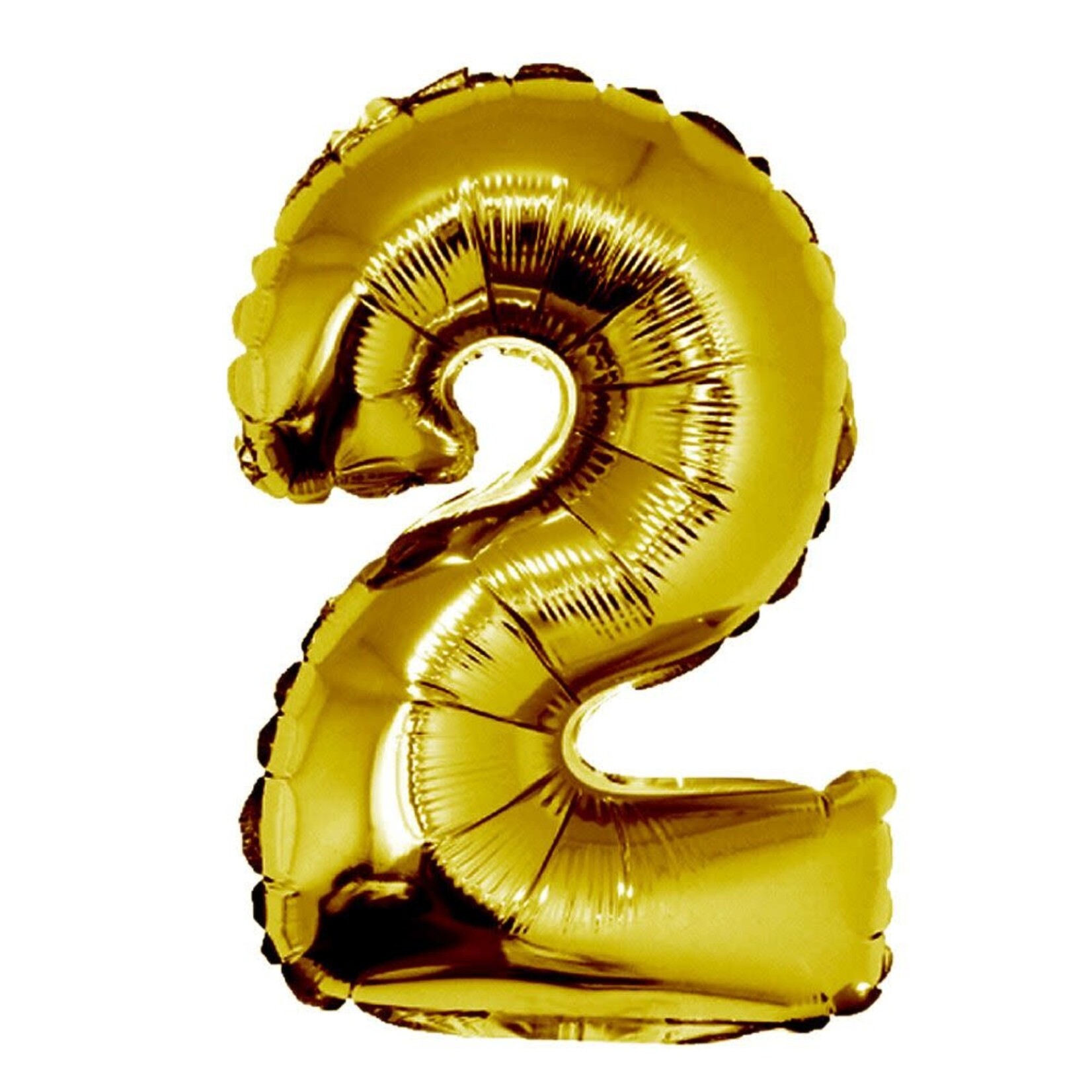 40" Gold Mylar Number Balloons