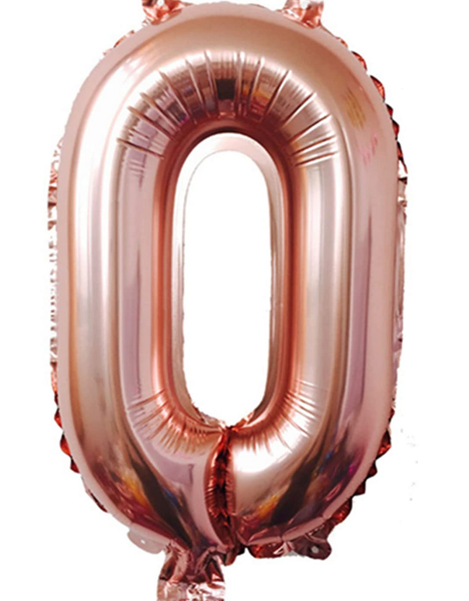 40" Rose Gold Mylar Number Balloons