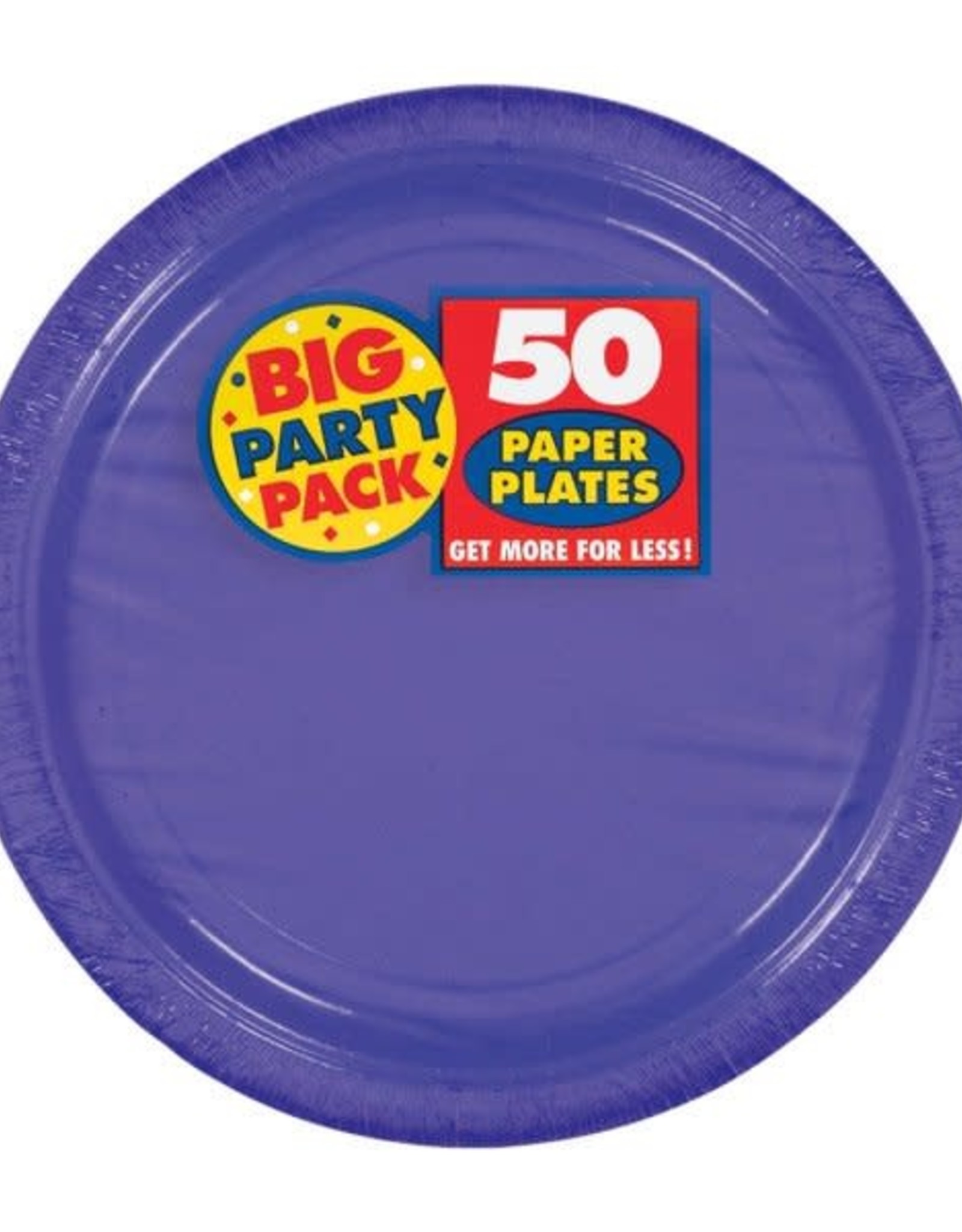 Big Party Pack Plates Purple 9''