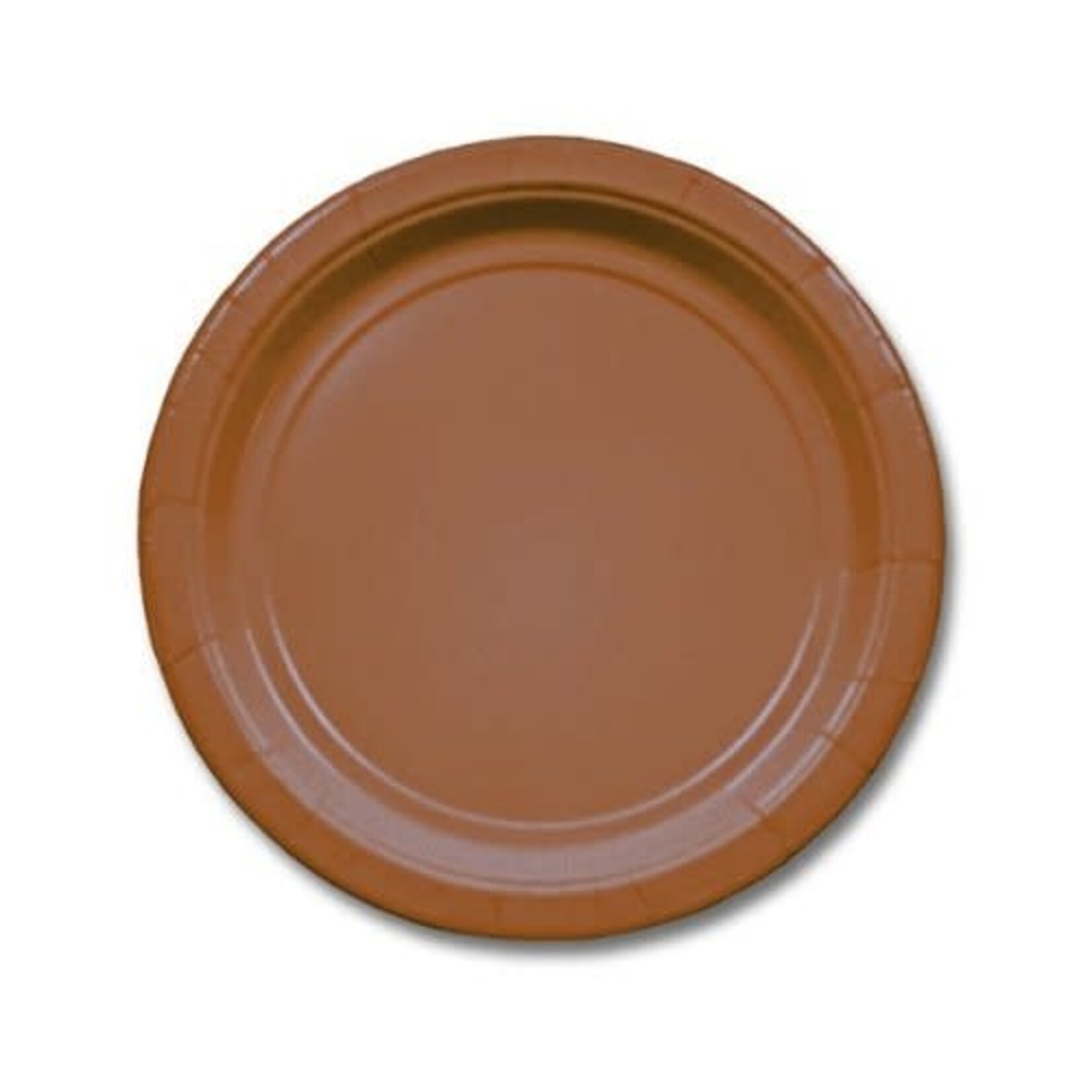 Chocolate Brown 7'' Plates