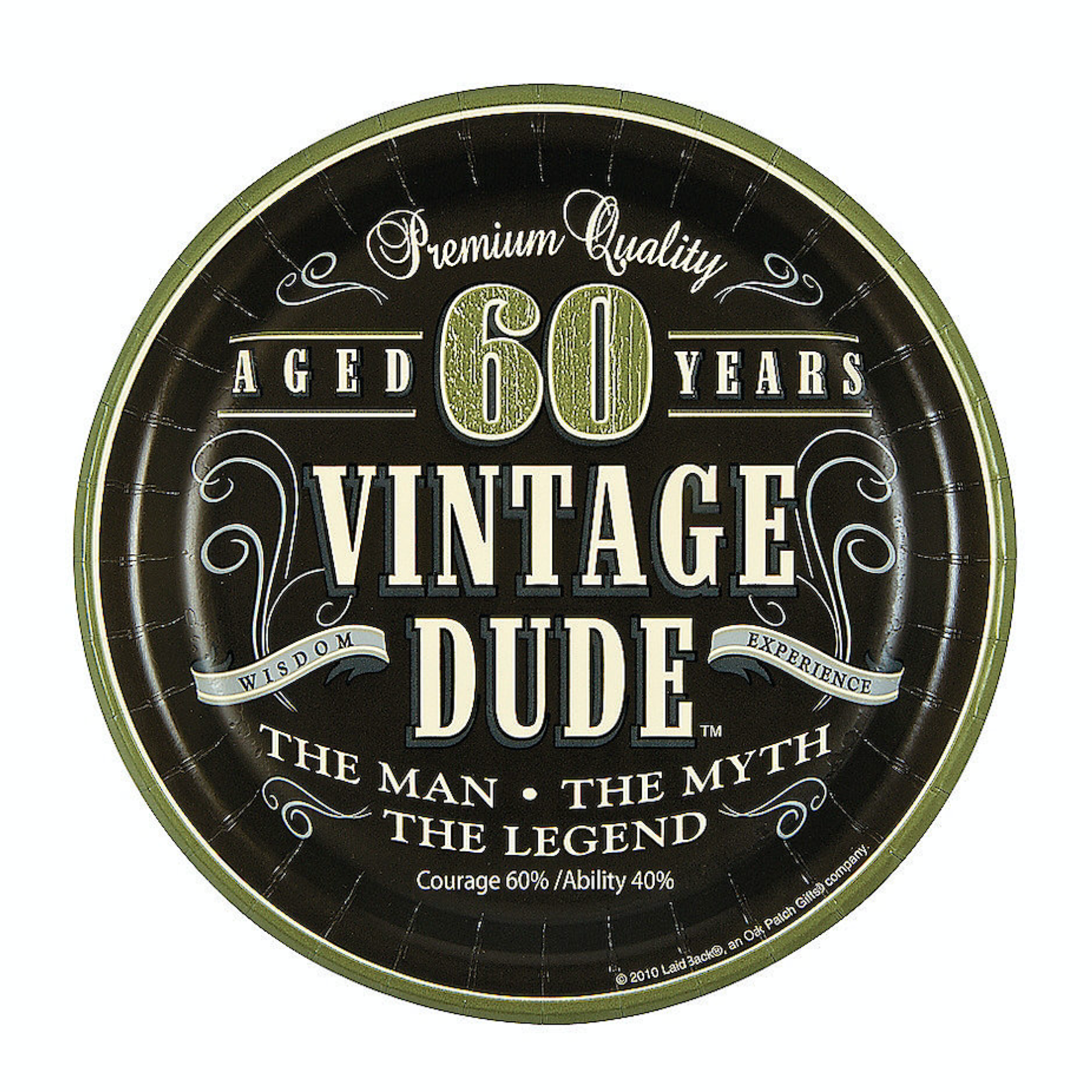 VINTAGE DUDE 60 Plates