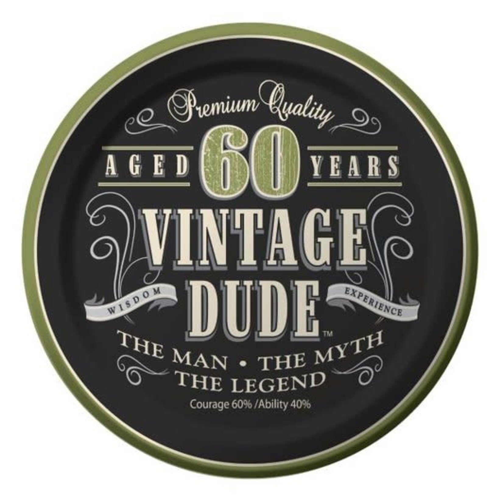 VINTAGE DUDE 60 Plates