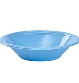 Bright Blue Plastic 12oz. Bowls