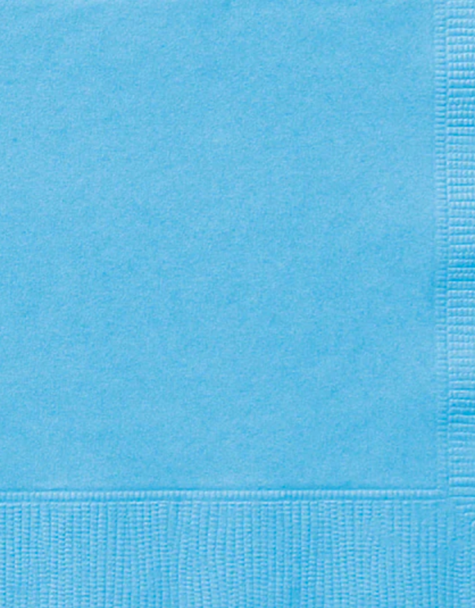 Light blue napkins