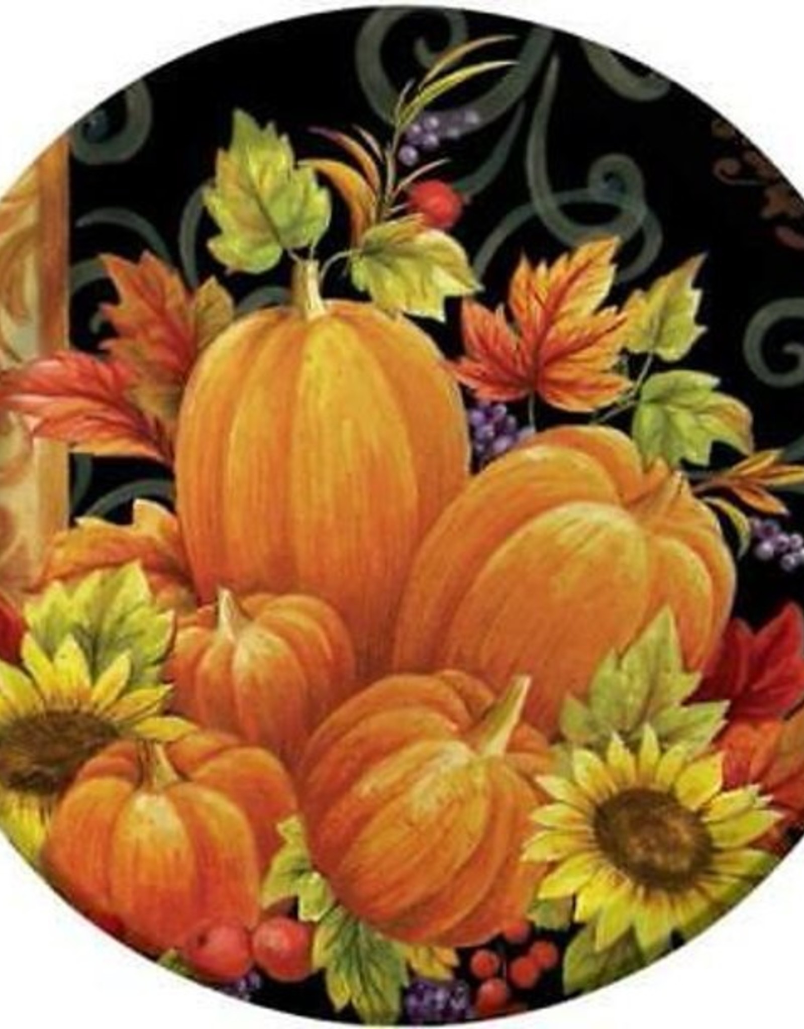 Pumpkin Tapestry 8ct - 6 7/8in Plates