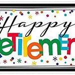 Amscan Happy Retirement banner kit