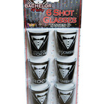 BACHELOR SHOT GLASS 6PC
