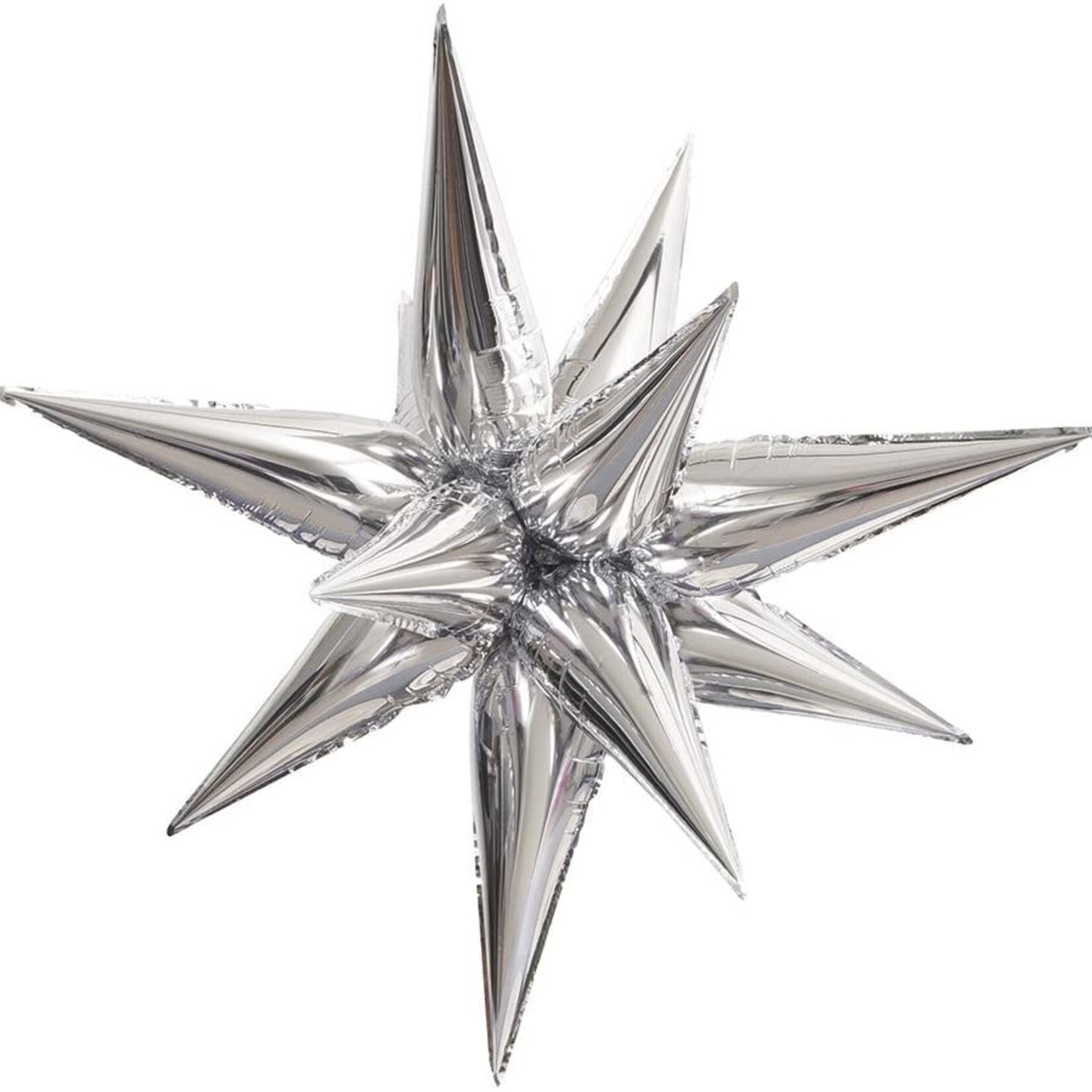 35'' Silver Magic Star Balloon