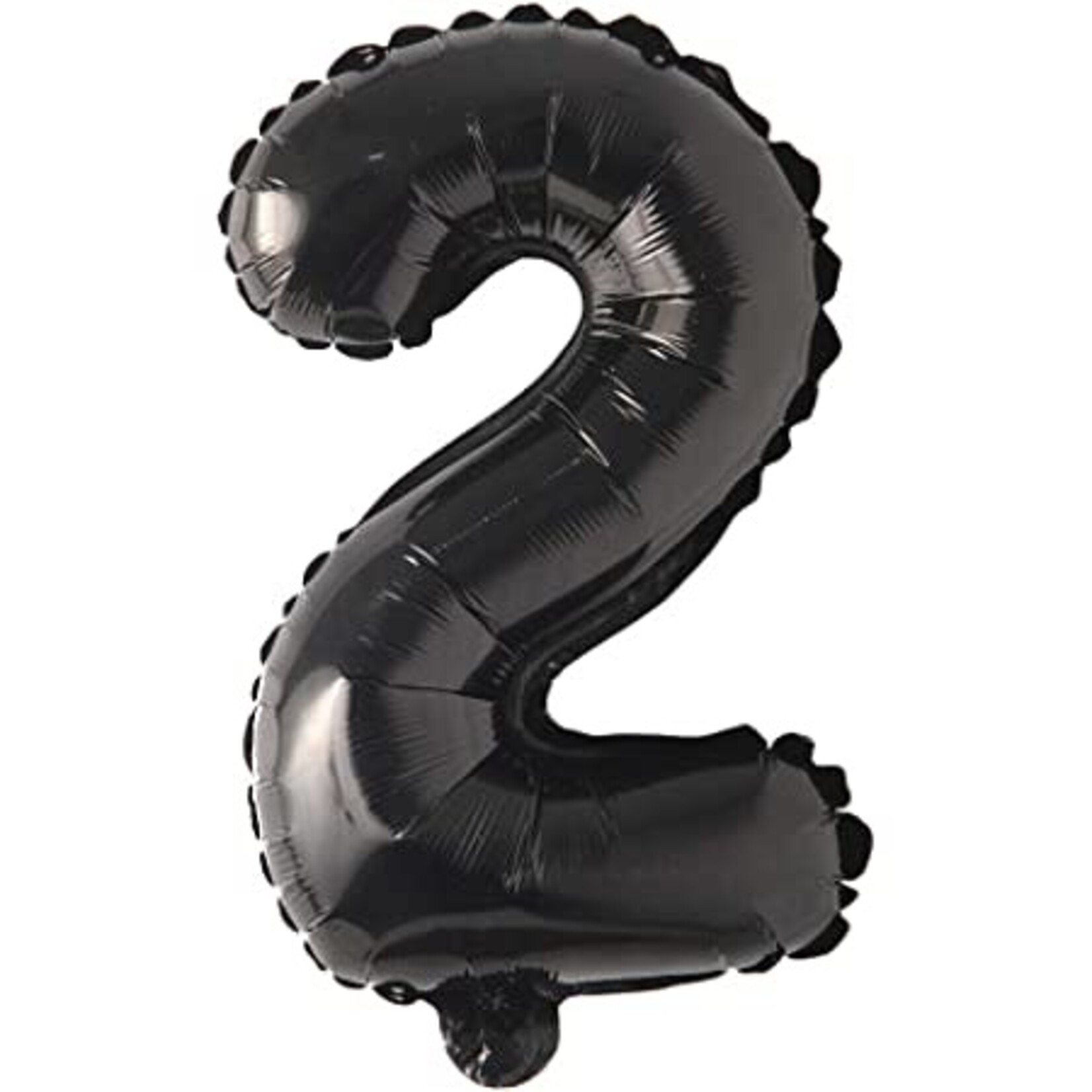 40" Black Mylar Number Balloons