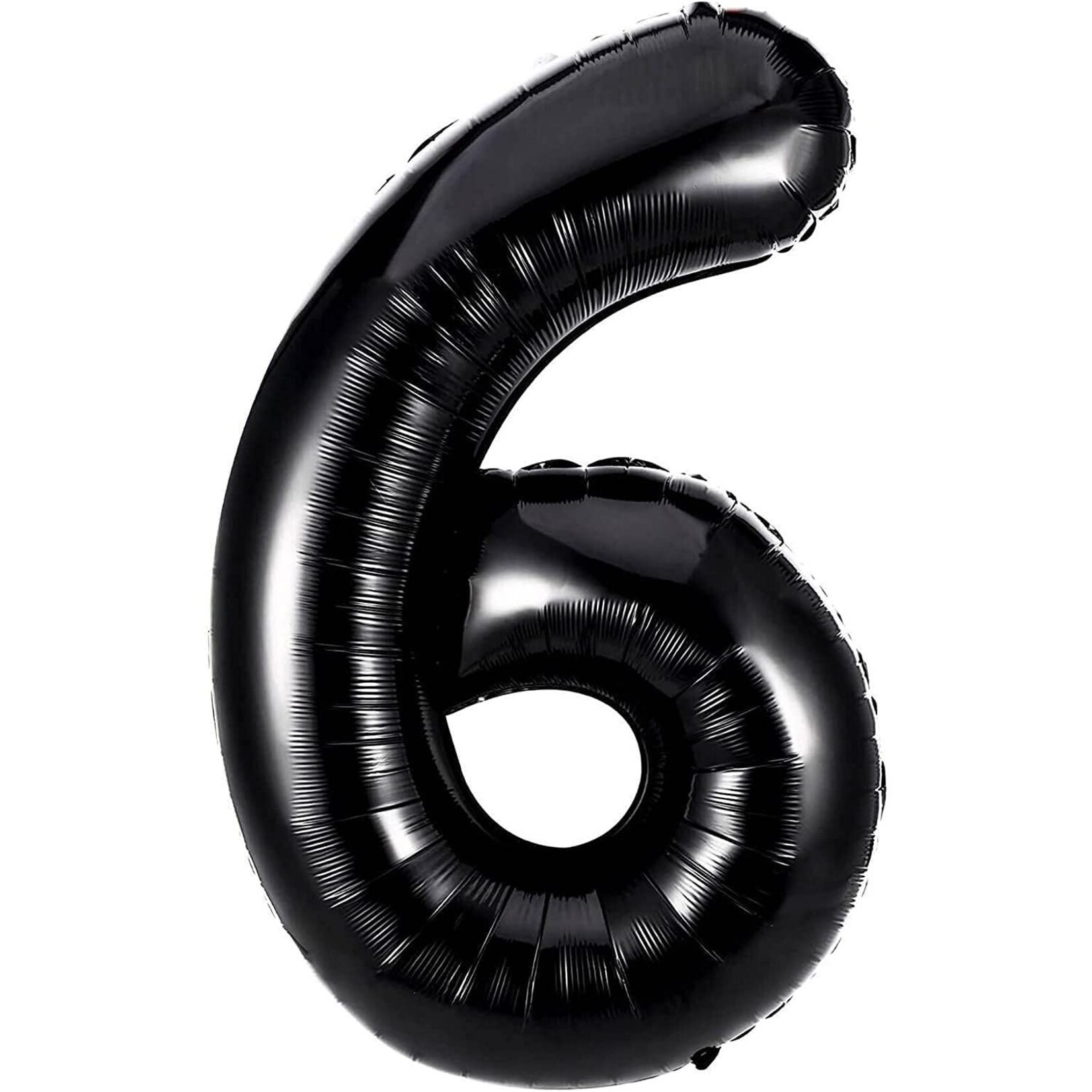 40" Black Mylar Number Balloons