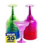 Amscam 10 oz 20 Pieces Margarita Glasses