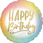 18'' Gold Ombre Birthday