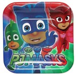 PJ Masks Square Paper 7'' Plate