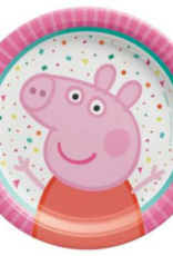 Peppa Pig Round Paper Plate 7''