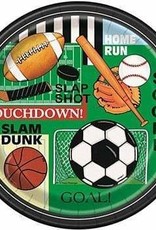 Classic Sports Party Plates 9''