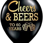 Cheers to 60 balloon