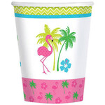 Flamingo Fun Cup 9oz. 8Pack
