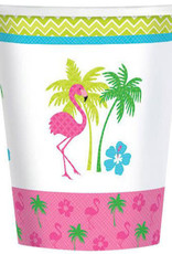 Flamingo Fun Cup 9oz. 8Pack
