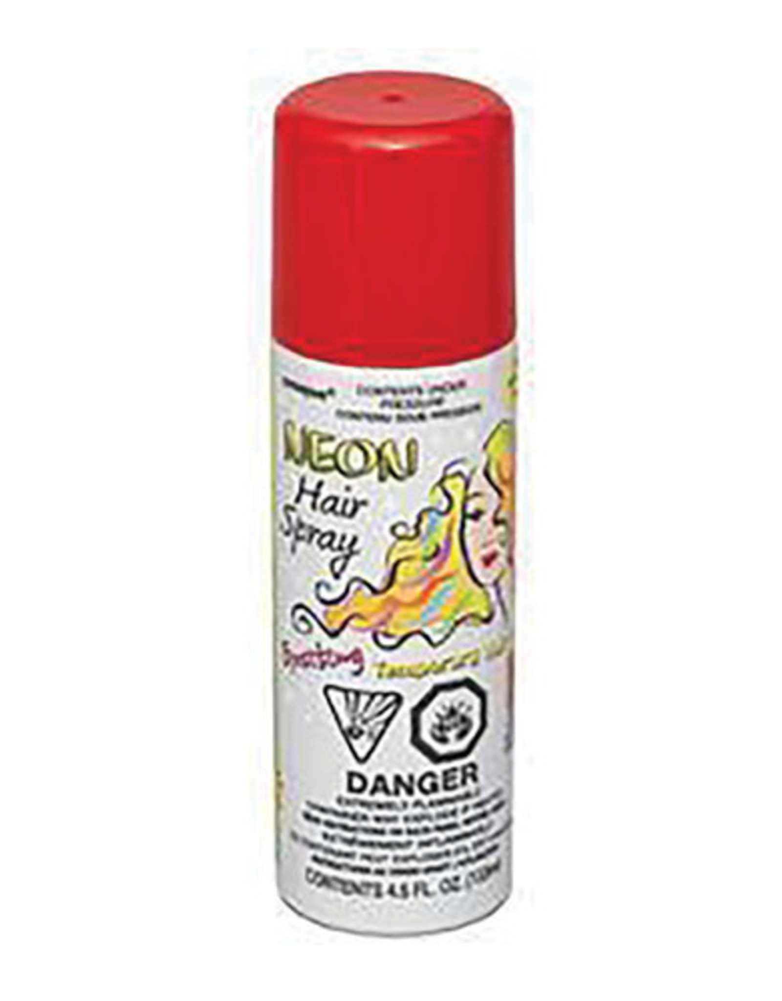 Neon Red Hair Spray