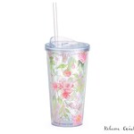 SAVANNA PINK FLORAL TRAVEL CUP