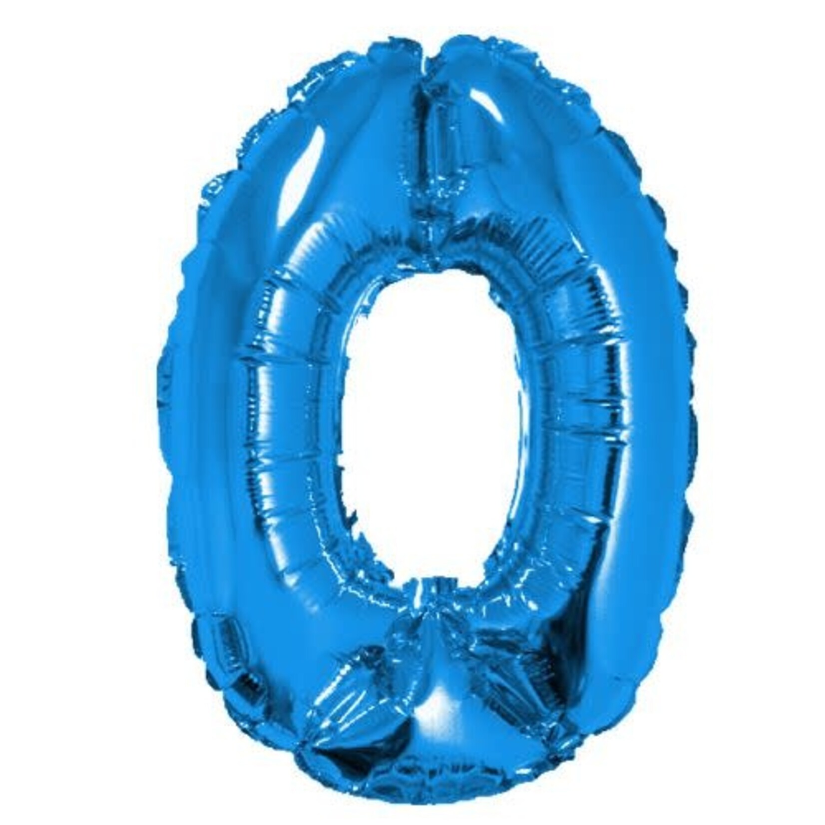 40" Royal Blue Mylar Number Balloons