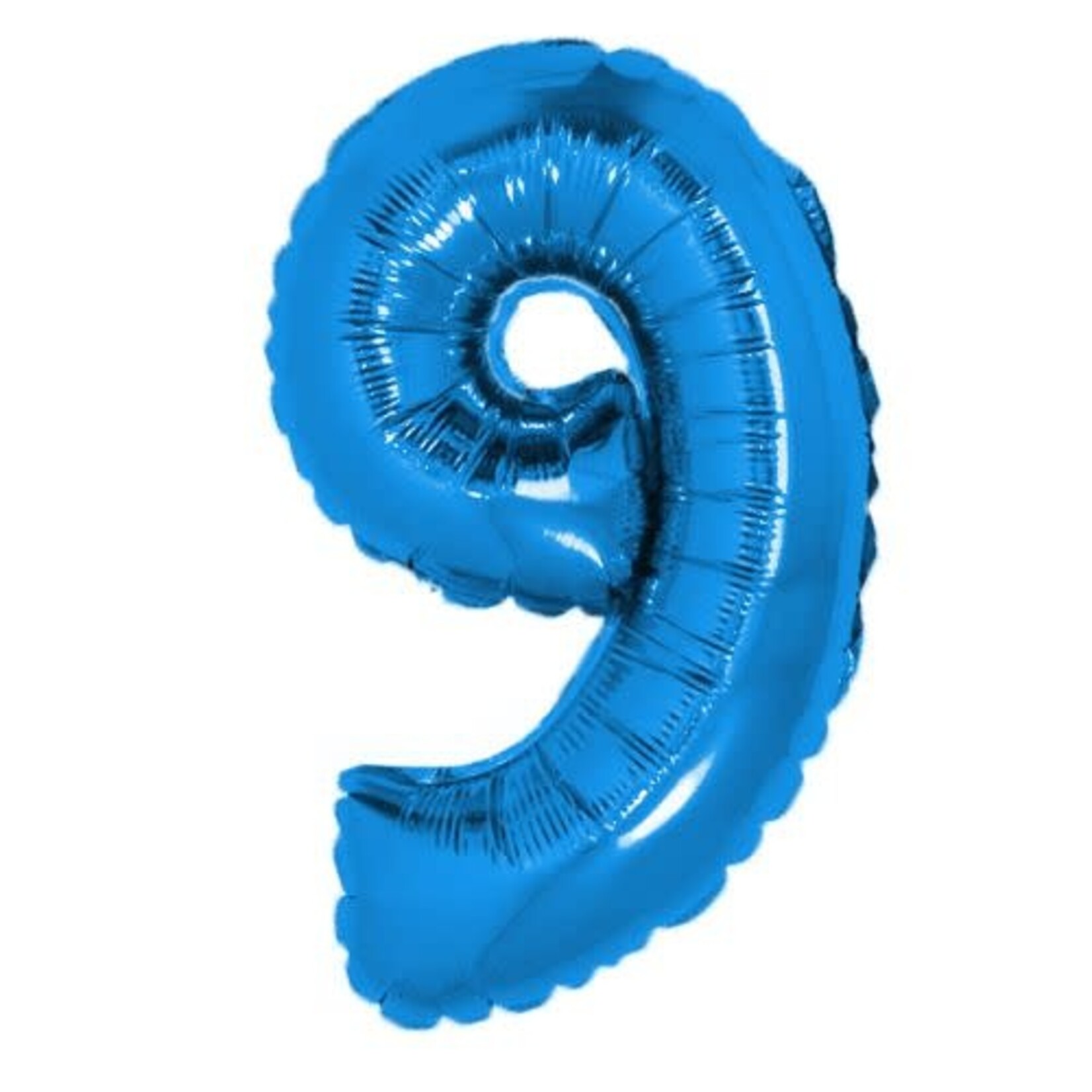 40" Royal Blue Mylar Number Balloons