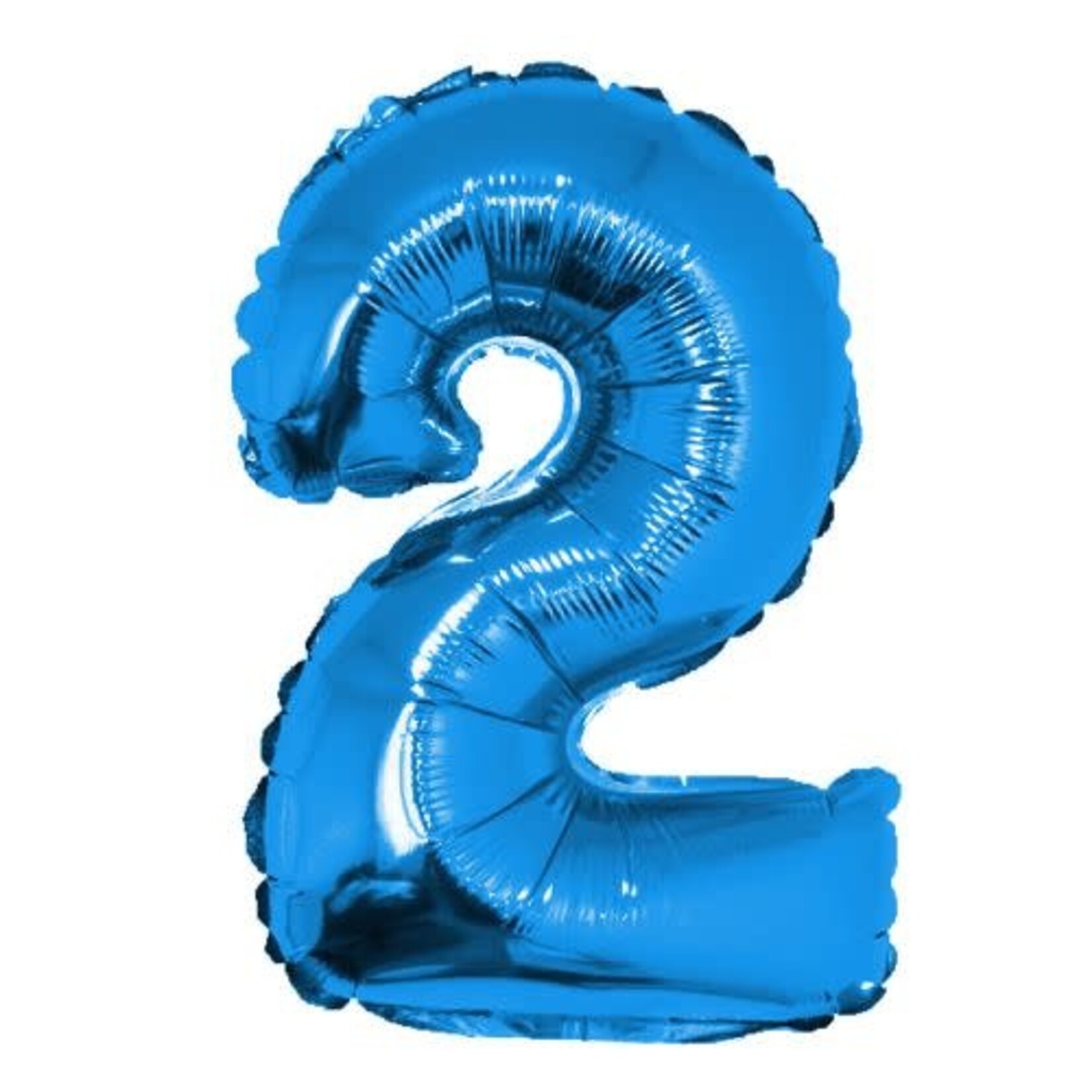 40" Royal Blue Mylar Number Balloons