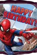 Spiderman Happy Birthday Balloon 18''