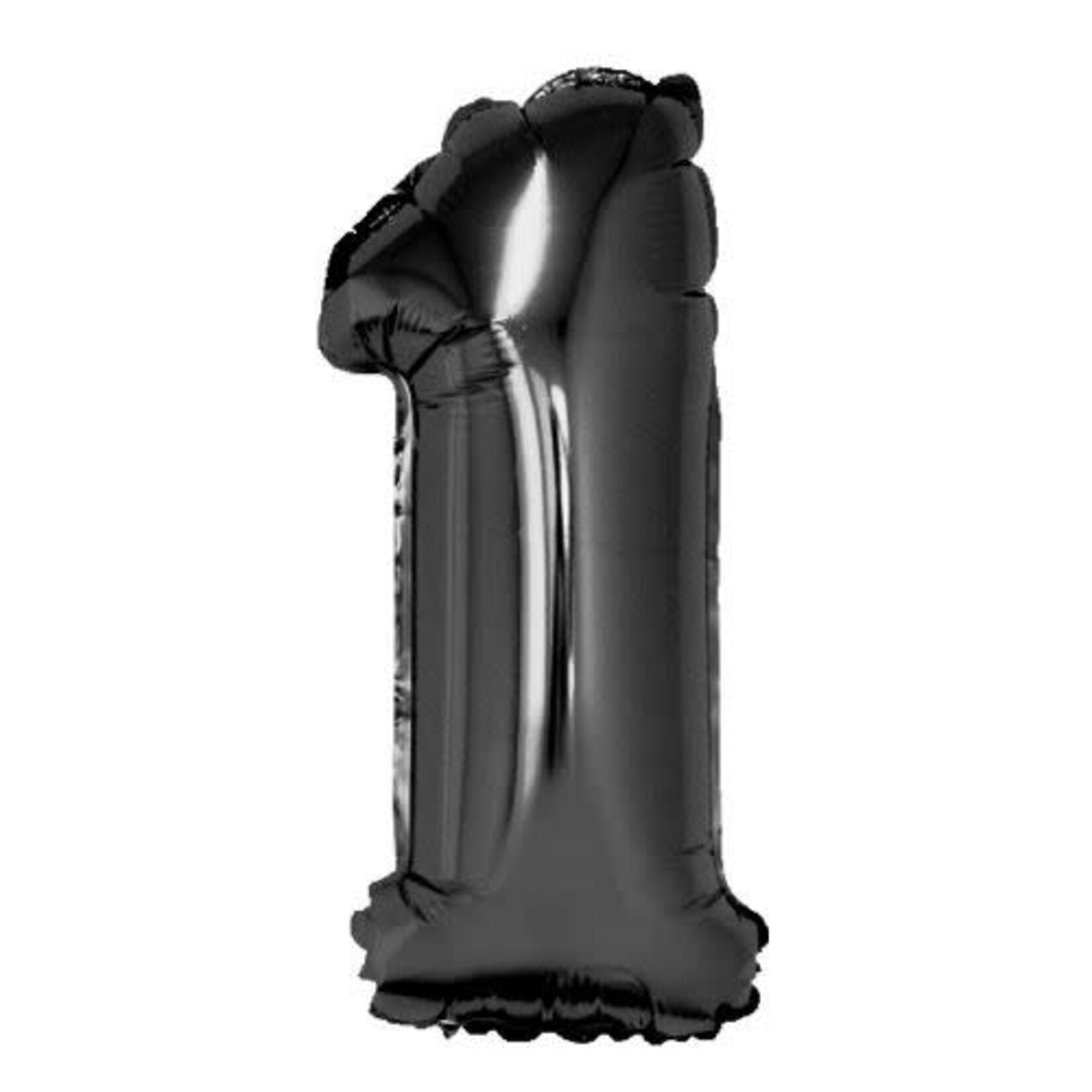 40" Black Mylar Number Balloons