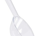 clear plastic scoops for party service