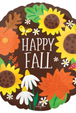 18" Happy Fall Colors Mylar
